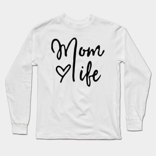 Mom Life Shirt Tired Mom Blessed Mama T-shirt Gift Long Sleeve T-Shirt